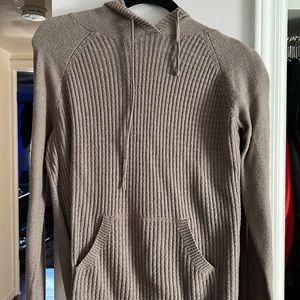 woman's hooded sweater